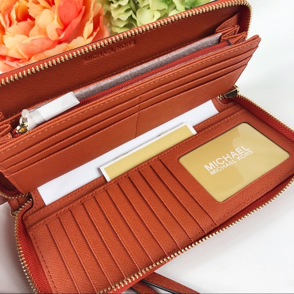 Michael Kors Jet Set Continental Wallet clutch - Picture 3 of 6